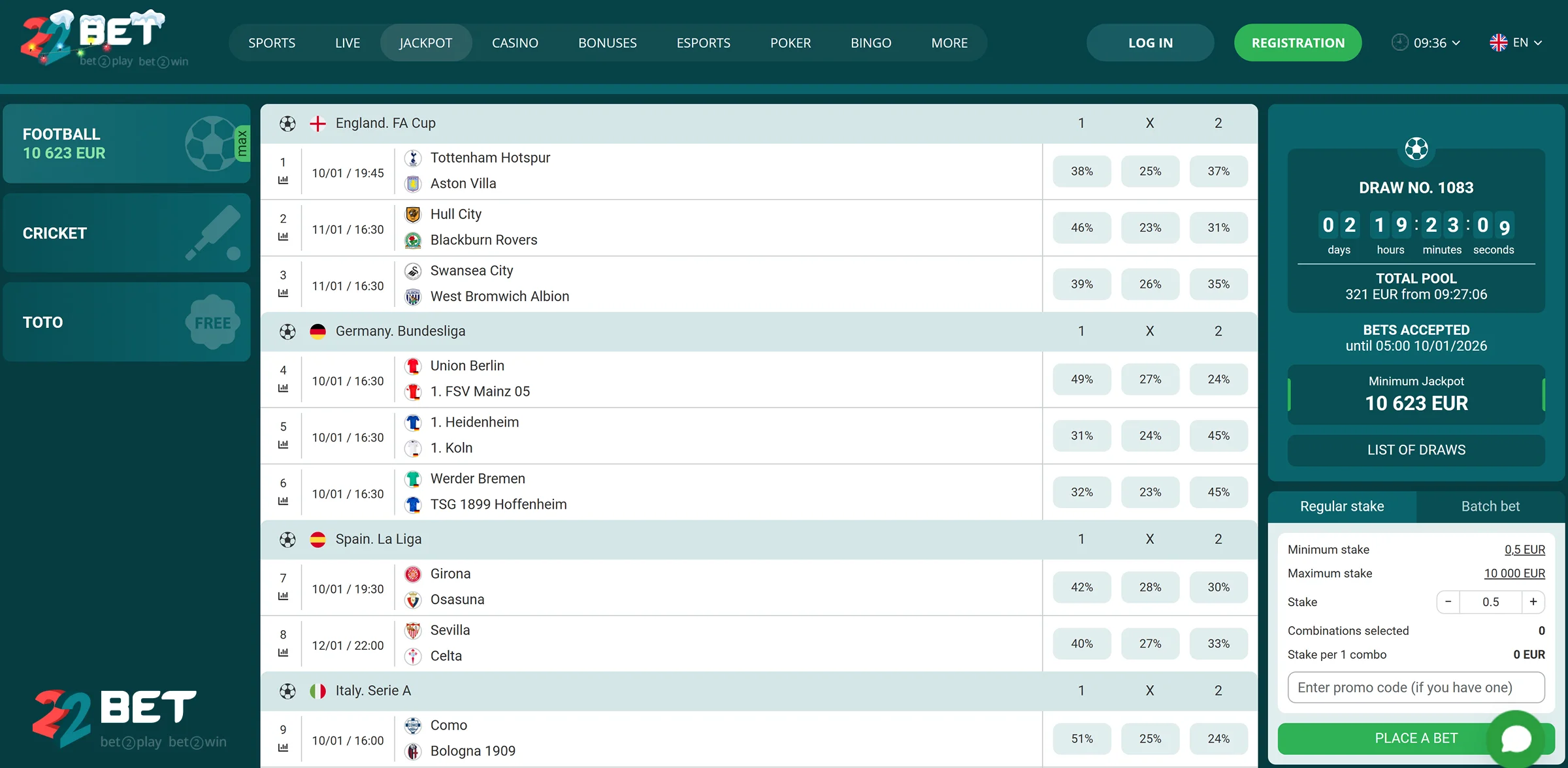 22Bet Sport 22Bet Sport